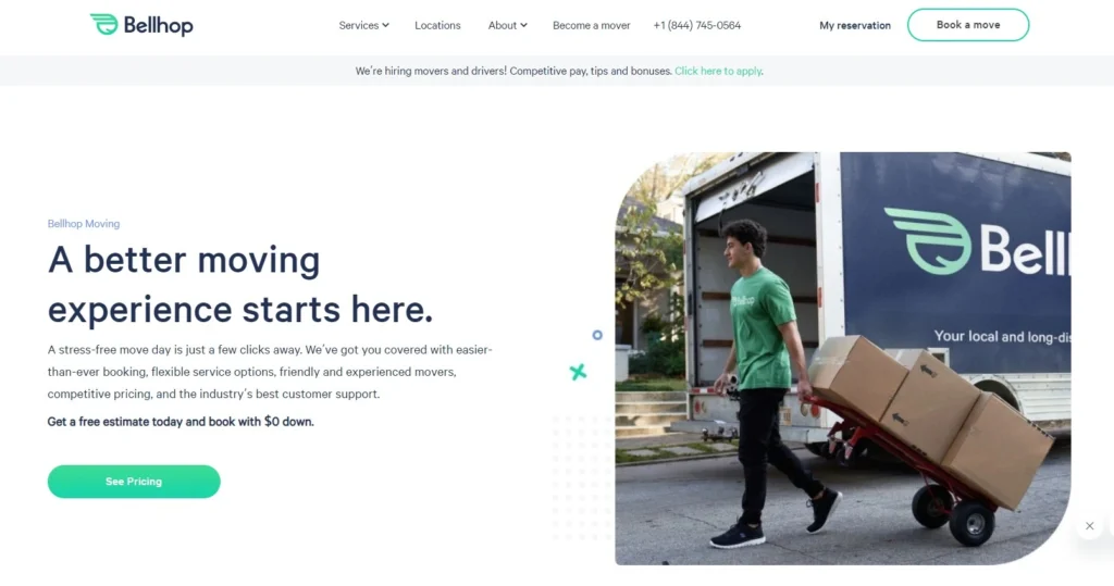 Best Moving Company Website Design Examples & Guide - ContentLever